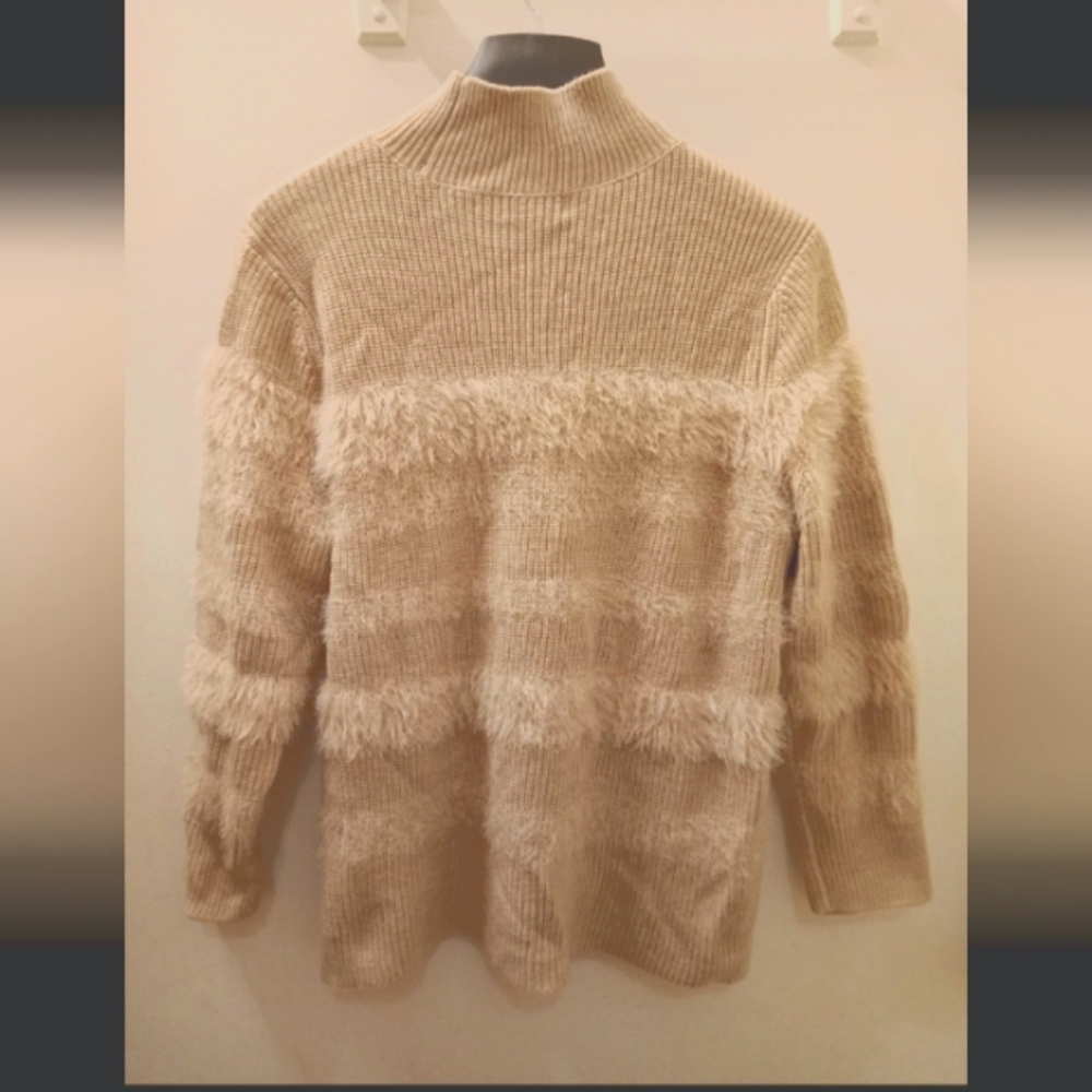 Calvin Klein half turtle neck sweater